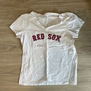 White Boston Red Sox Tshirt